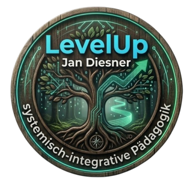 Logo: LevelUp - Jan Diesner
